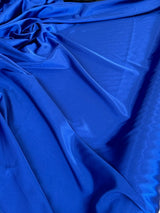Luxury Silky Stretch Satin Royal Blue