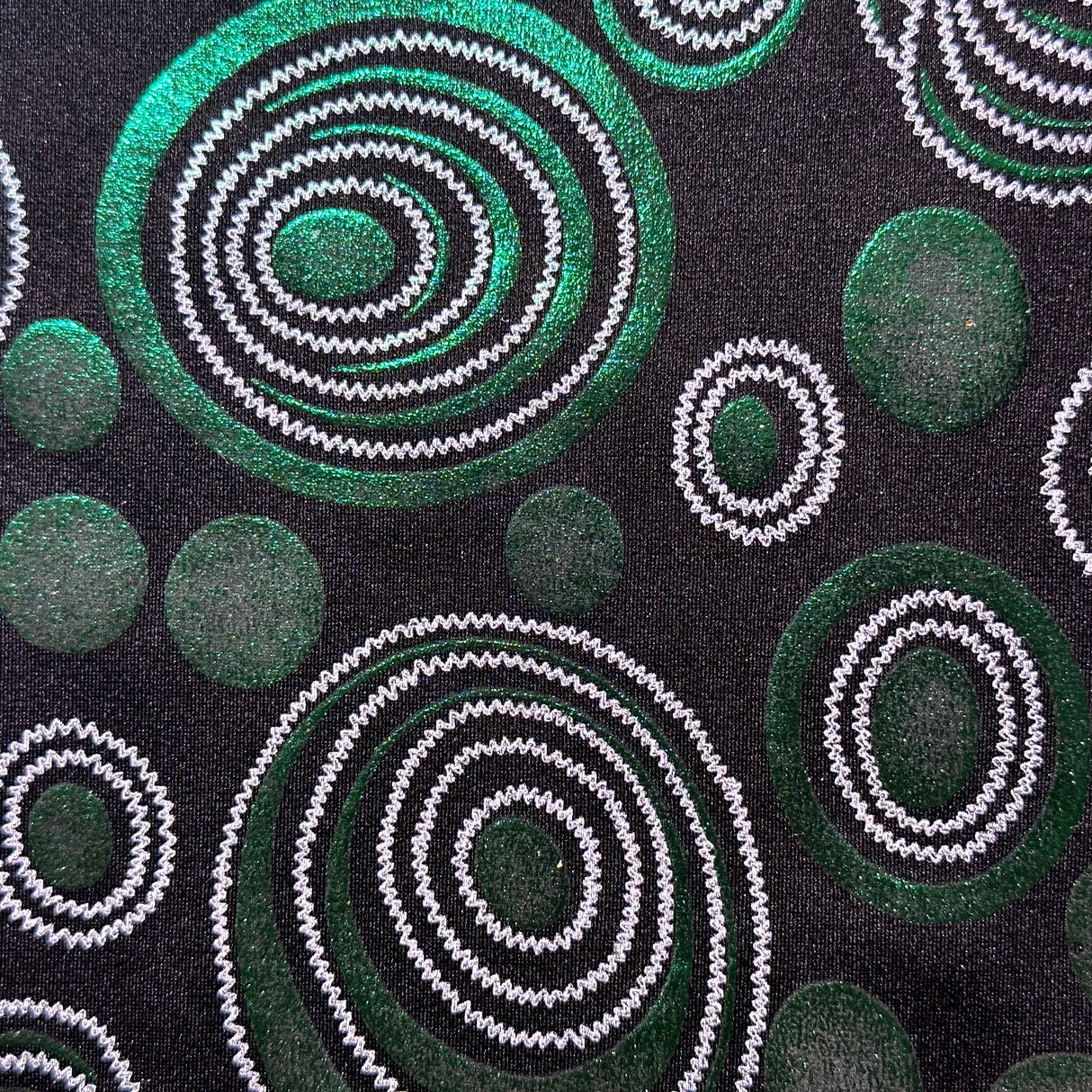 Nylon Spandex Galaxy Foiled Fabric 60"
