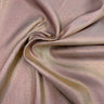 Iridescent Glitter Lurex Faux Satin Polyester Fabric - Lavender, Pink, Gold, Rose Gold, Silver Accent, 58" Width (1 Yard)