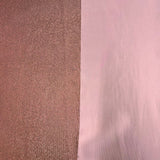 Iridescent Glitter Lurex Faux Satin Fabric
