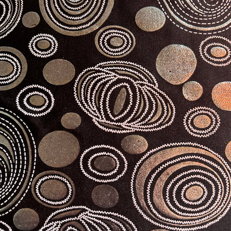 Nylon Spandex Galaxy Foiled Fabric 60"