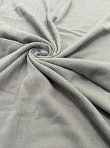 Gray Crinkle Cotton Gauze