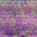 Stretch Velvet Fabric Snake Foil 60"