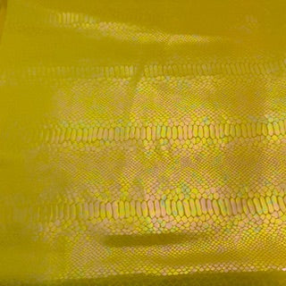 Stretch Velvet Fabric Snake Foil 60"