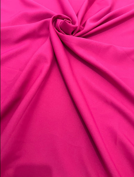 Hot Pink Poly Poplin