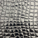 Mirror Vinyl Embossed Animal Print Fabric 60"