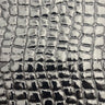 Mirror Vinyl Embossed Animal Print Fabric 60"