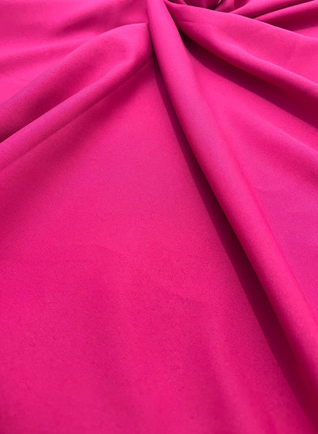 Hot Pink Poly Poplin