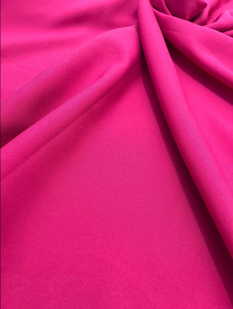 Hot Pink Poly Poplin