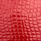 Mirror Vinyl Embossed Animal Print Fabric 60"