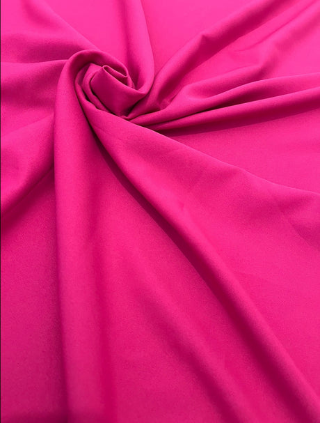 Hot Pink Poly Poplin