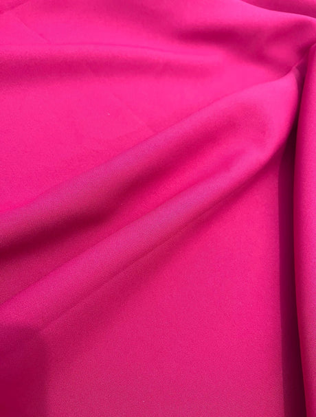 Hot Pink Poly Poplin