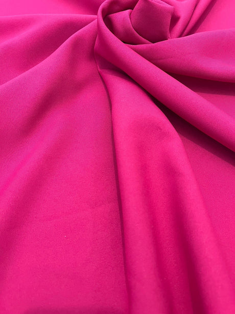 Hot Pink Poly Poplin