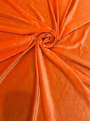 Orange Stretch Velvet