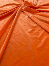 Orange Stretch Velvet