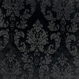 Damask Embossed Velvet Fabric - Damask Pattern, 55" Width, 100% Polyester (1 Yard)