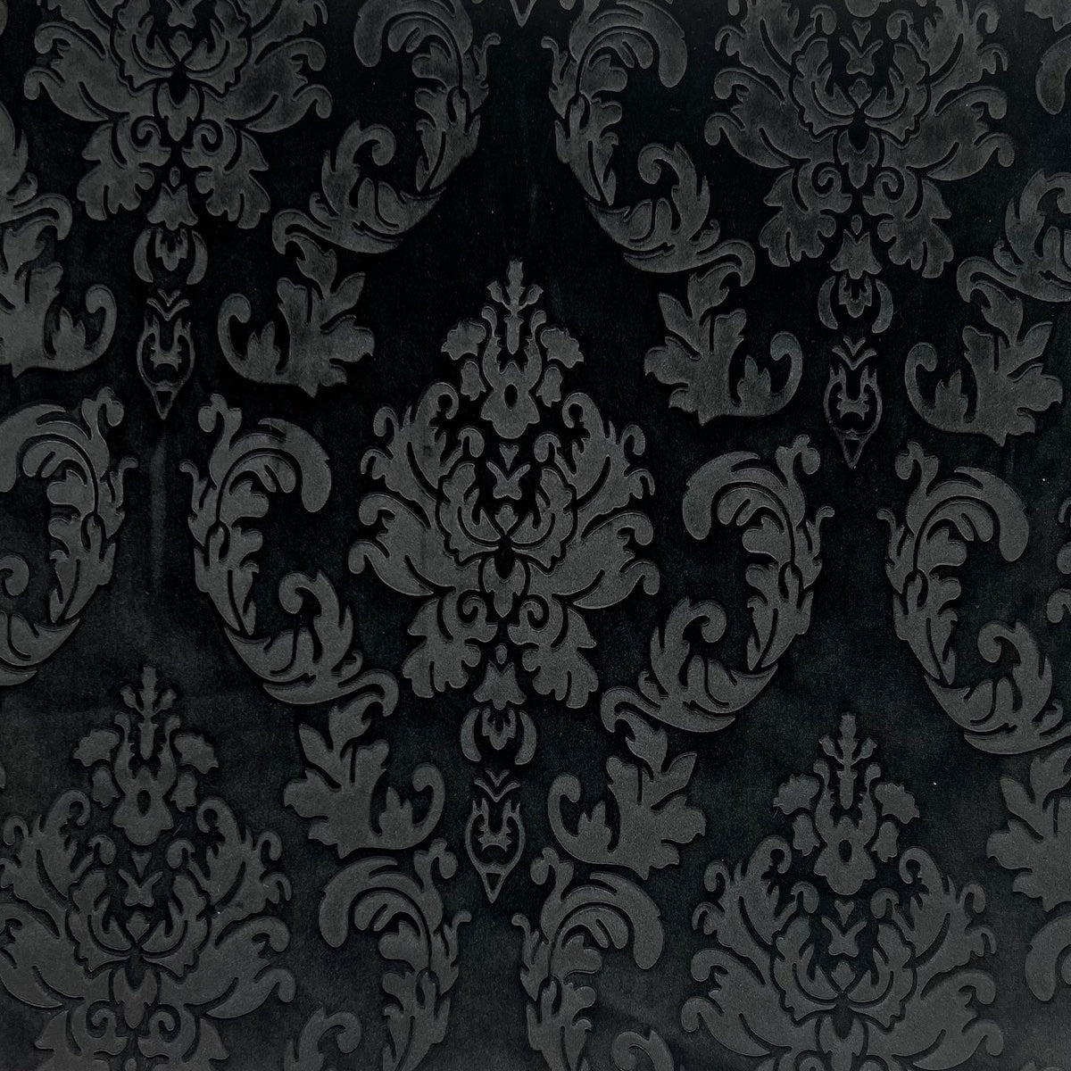 Velvet Upholstery Fabric Damask Embossed