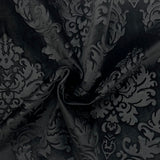 Velvet Upholstery Fabric Damask Embossed