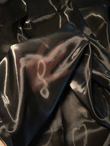 Liquid Shimmery Organza Black