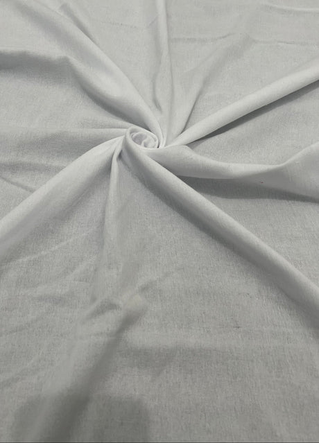Cotton Gauze White Voile