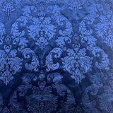 Velvet Upholstery Fabric Damask Embossed
