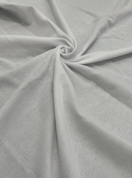 Cotton Gauze White Voile