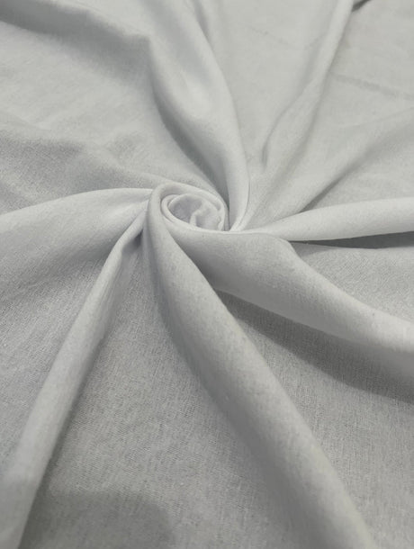 Cotton Gauze White Voile