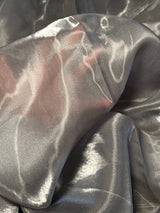 Liquid Shimmery Organza Silver