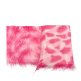 Three Tone Shaggy Faux Fur Fabric - Three Tone Faux Fur Fabric, 60" Width, 4" Pile Length (1 Yard)