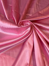 Stretch Satin Bubble Gum Pink