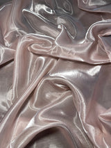 Liquid Shimmery Organza Pale Mauve