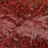Husky Print Long Pile Shaggy Faux Fur Fabric - 50 Percent Acrylic 50 Percent Polyester Fabric, Husky Print, 60" Width, 2" Pile Length (1 Yard)