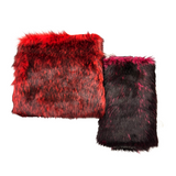 Husky Print Long Pile Shaggy Faux Fur Fabric - 50 Percent Acrylic 50 Percent Polyester Fabric, Husky Print, 60" Width, 2" Pile Length (1 Yard)