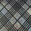 Nylon Spandex Hologram Flocking Glitter Fabric 60"