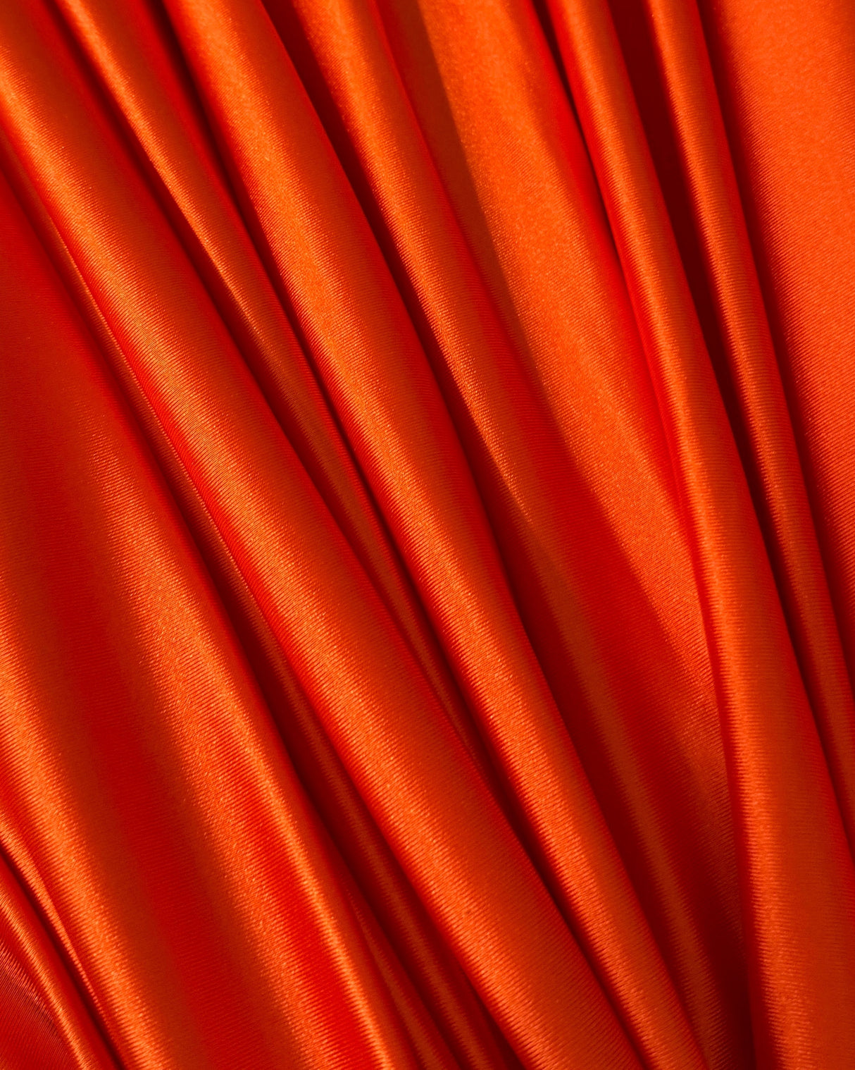 Shiny Nylon Spandex Orange