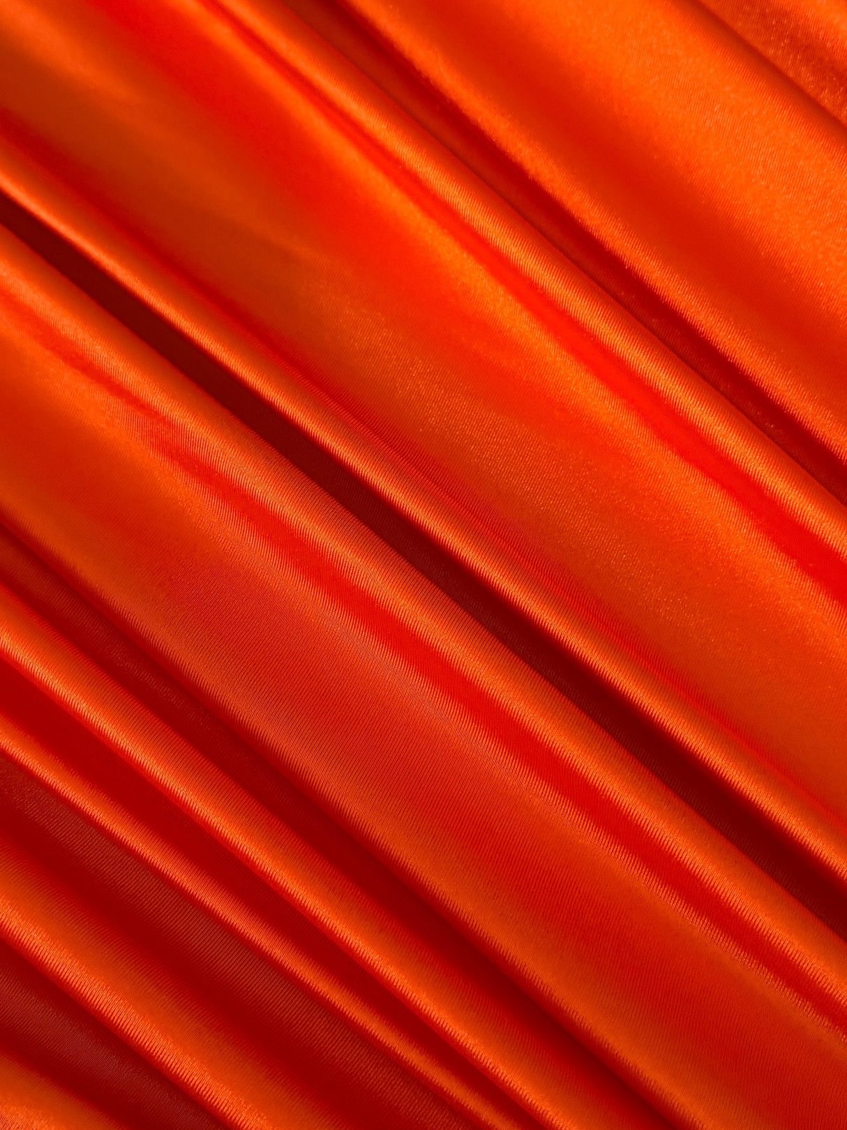 Shiny Nylon Spandex Orange