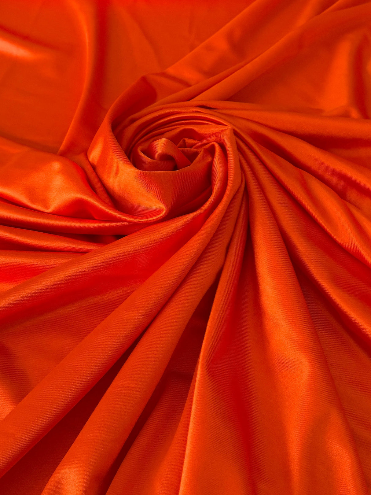 Shiny Nylon Spandex Orange