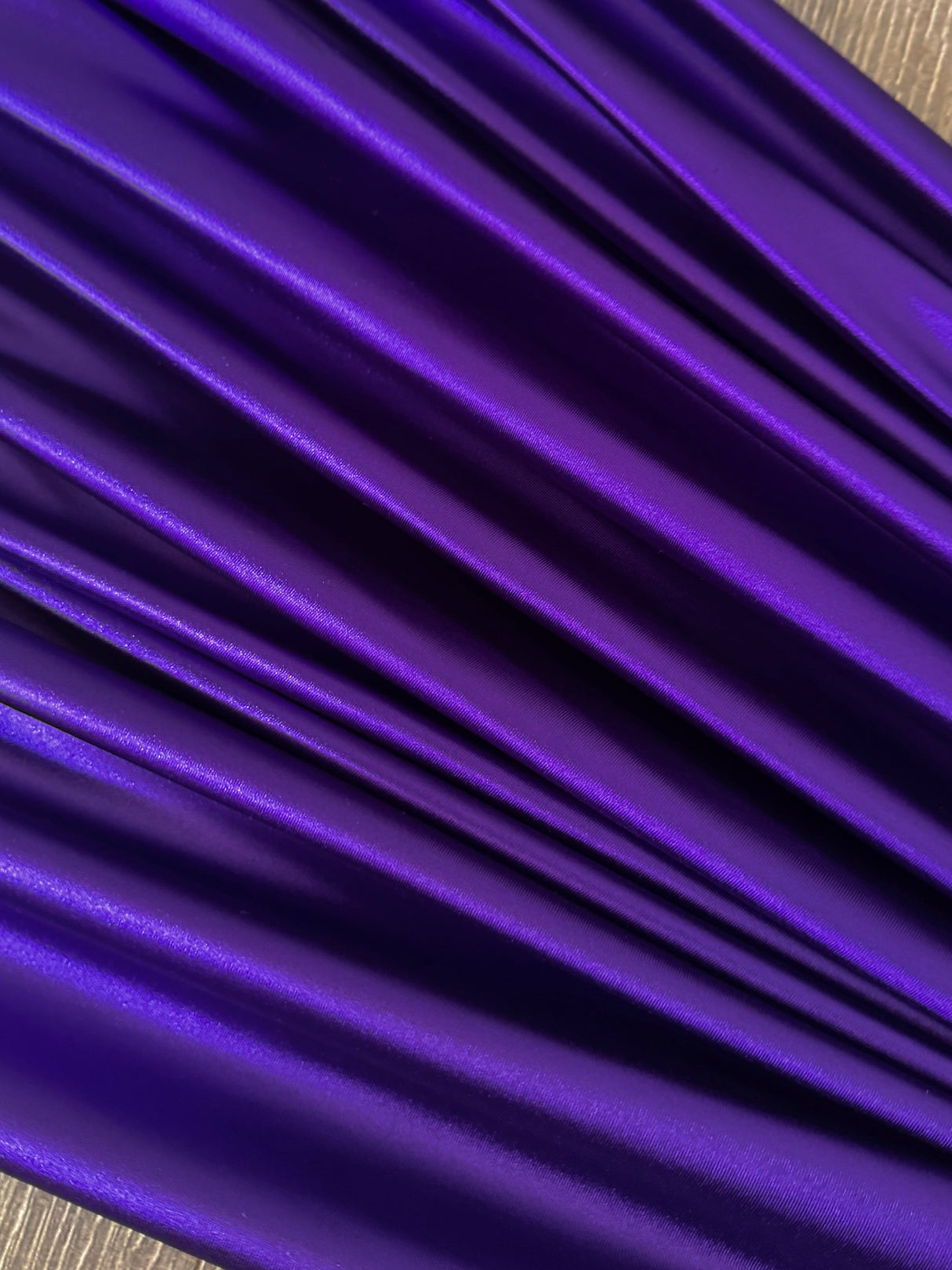 Shiny Nylon Spandex Purple