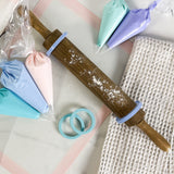 Rolling Pin Dough Bands - Achieve Perfect Dough Thickness Every Time!