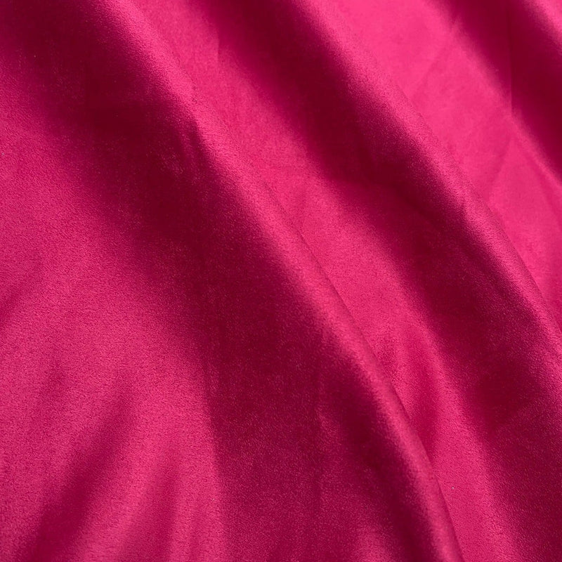 Fuchsia Microsuede