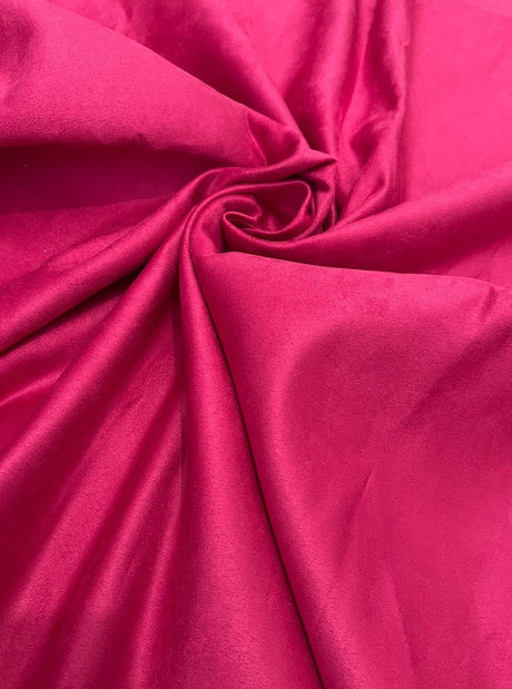 Fuchsia Microsuede