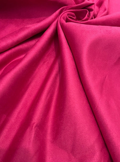 Fuchsia Microsuede