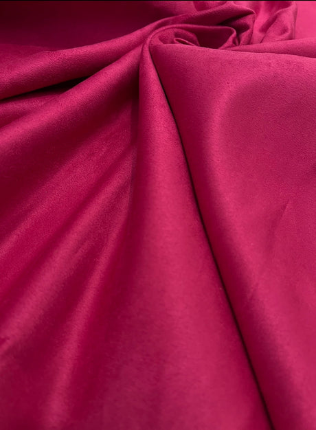 Fuchsia Microsuede