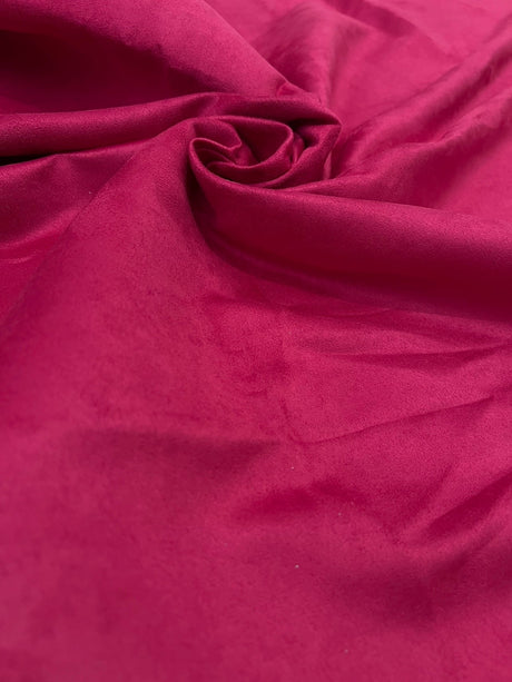 Fuchsia Microsuede