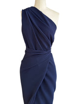 Stretch Crepe Navy