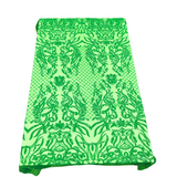 Stretch Sequins Fabric Luna Sequin Mesh