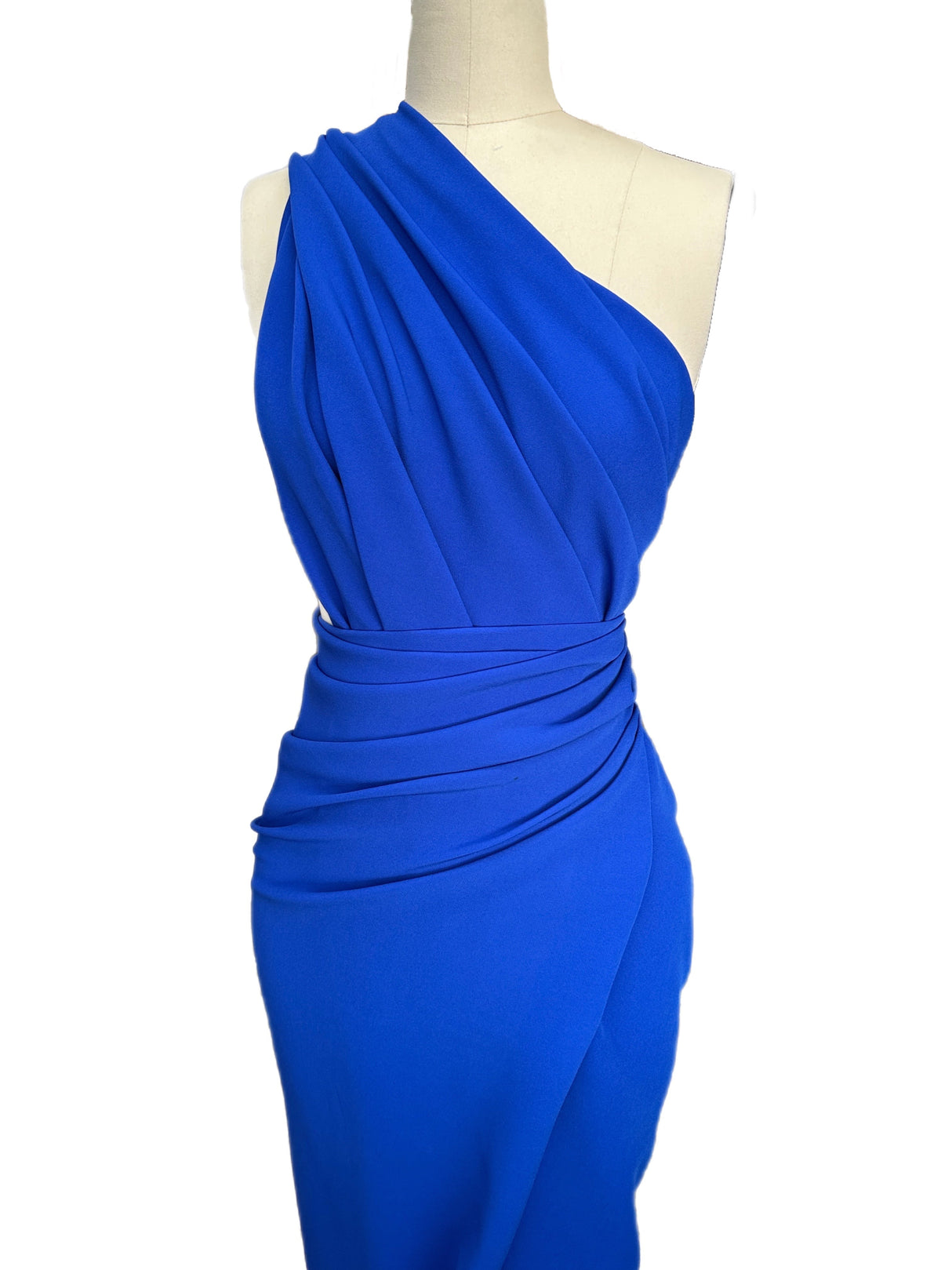Stretch Crepe Royal Blue