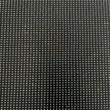 Iridescent AB Rhinestone Spandex Fabric - 85% Polyester 15% Spandex, 54" Width (1 Yard)