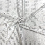 Rhinestone Spandex Fabric Iridescent AB