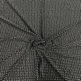 Iridescent AB Rhinestone Spandex Fabric - 85% Polyester 15% Spandex, 54" Width (1 Yard)